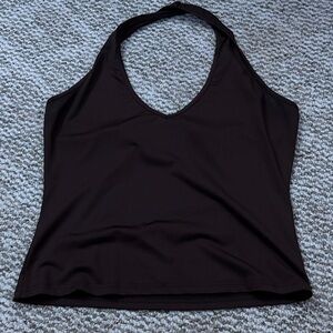 Chic Black Halter Top